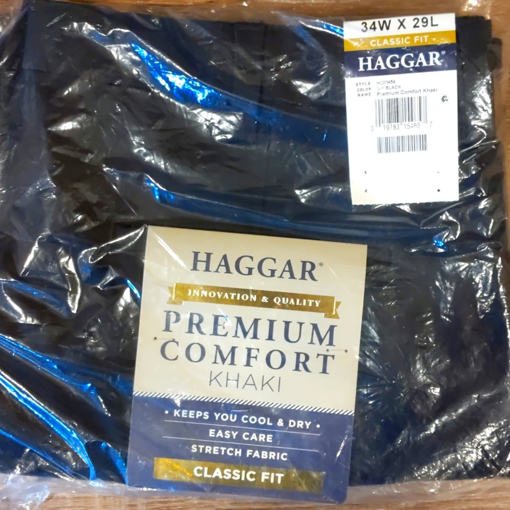 Haggar Premium Comfort Khaki Pants